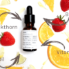 et nærbillede af en flaske vitaminolie.