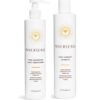 To flasker Innersense Pure sæt - Pure Hairbath & Conditioner 2 x 295 ml hårplejeprodukter på hvid baggrund.