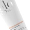 Glo Skin Beauty Radiant Spa Day Kit - Limited, som inkluderer Hydra-Bright AHA Glow Mask, har en elegant hvid emballage med produktdetaljer elegant vist i sort og fersken.